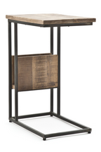 Table plateau carré en bois