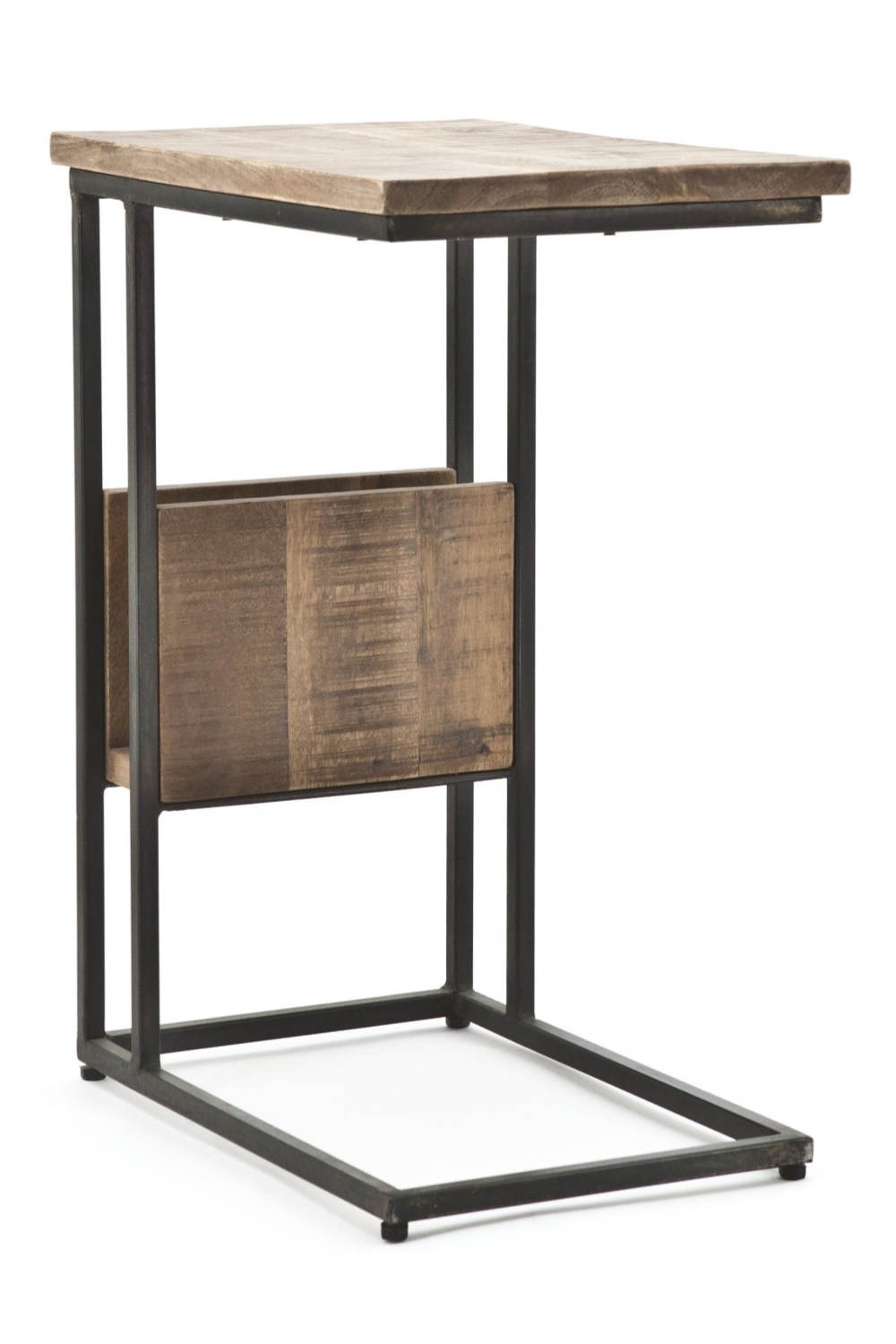 Table plateau carré en bois