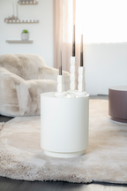 Table d'appoint cylindrique en fer