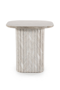 Table d'appoint en marbre gris