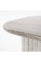 Table d'appoint en marbre gris