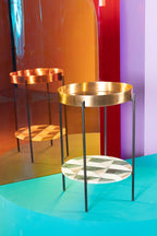 Table d'appoint avec plateau amovible
