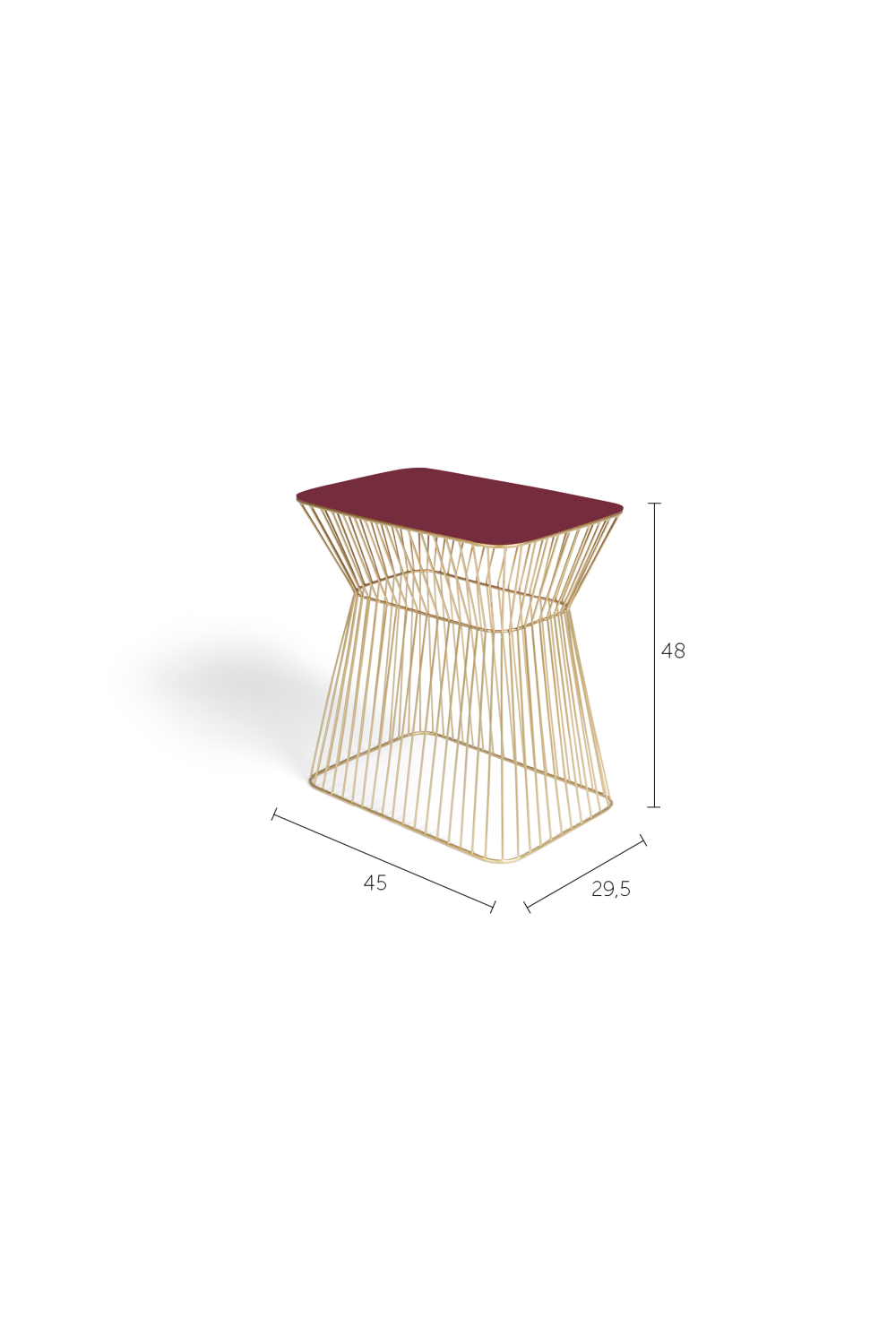 Table d'appoint Glam moderne