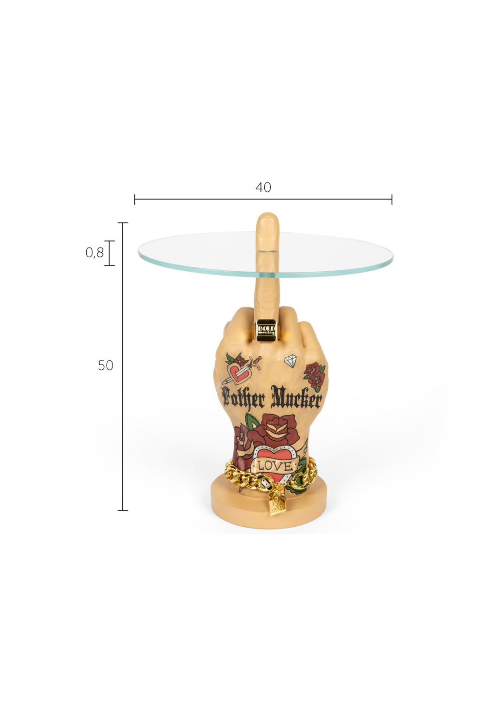 Table d'appoint rétro