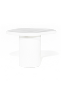 Table d'appoint bio blanche