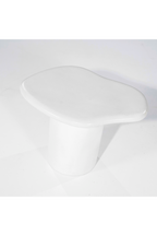 Table d'appoint bio blanche