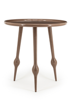 Table d'appoint trépied en aluminium
