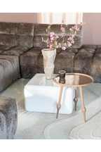 Table d'appoint trépied en aluminium