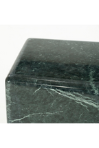Table d'appoint carrée en marbre poli