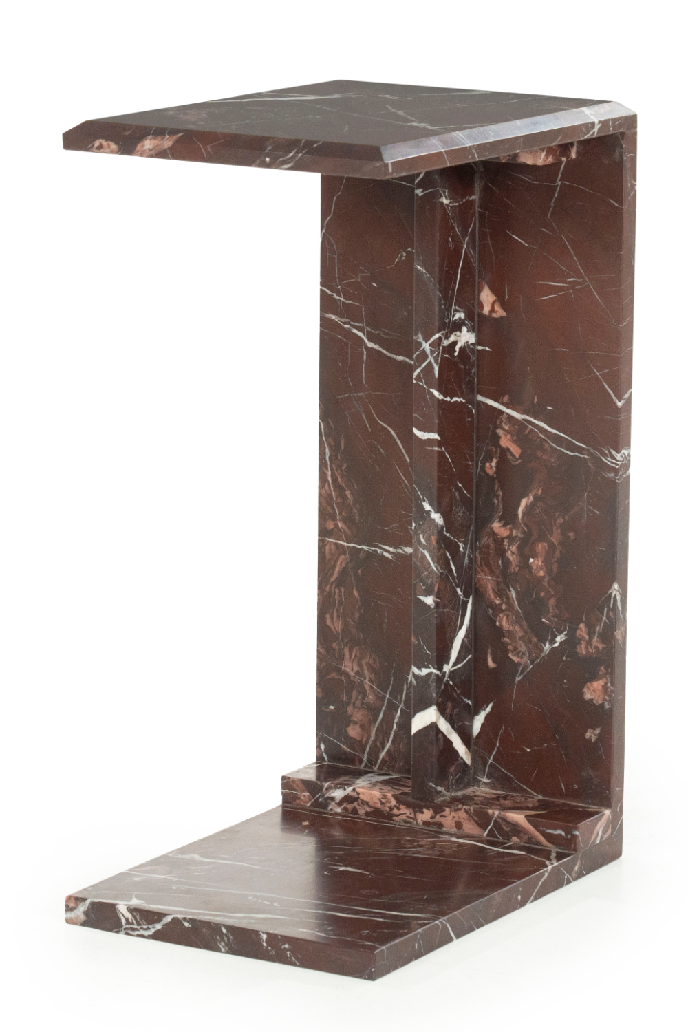 Table d'appoint en marbre poli