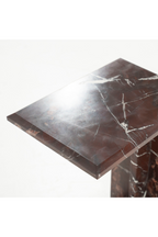 Table d'appoint en marbre poli