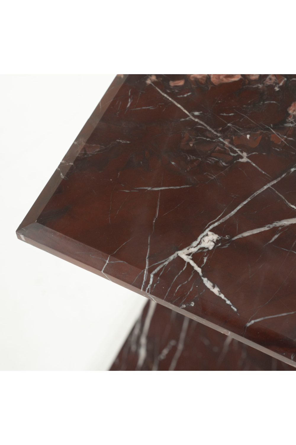 Table d'appoint en marbre poli
