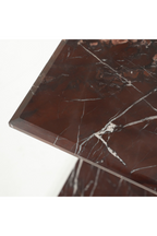 Table d'appoint en marbre poli