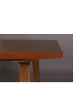 Table à manger en placage de noyer