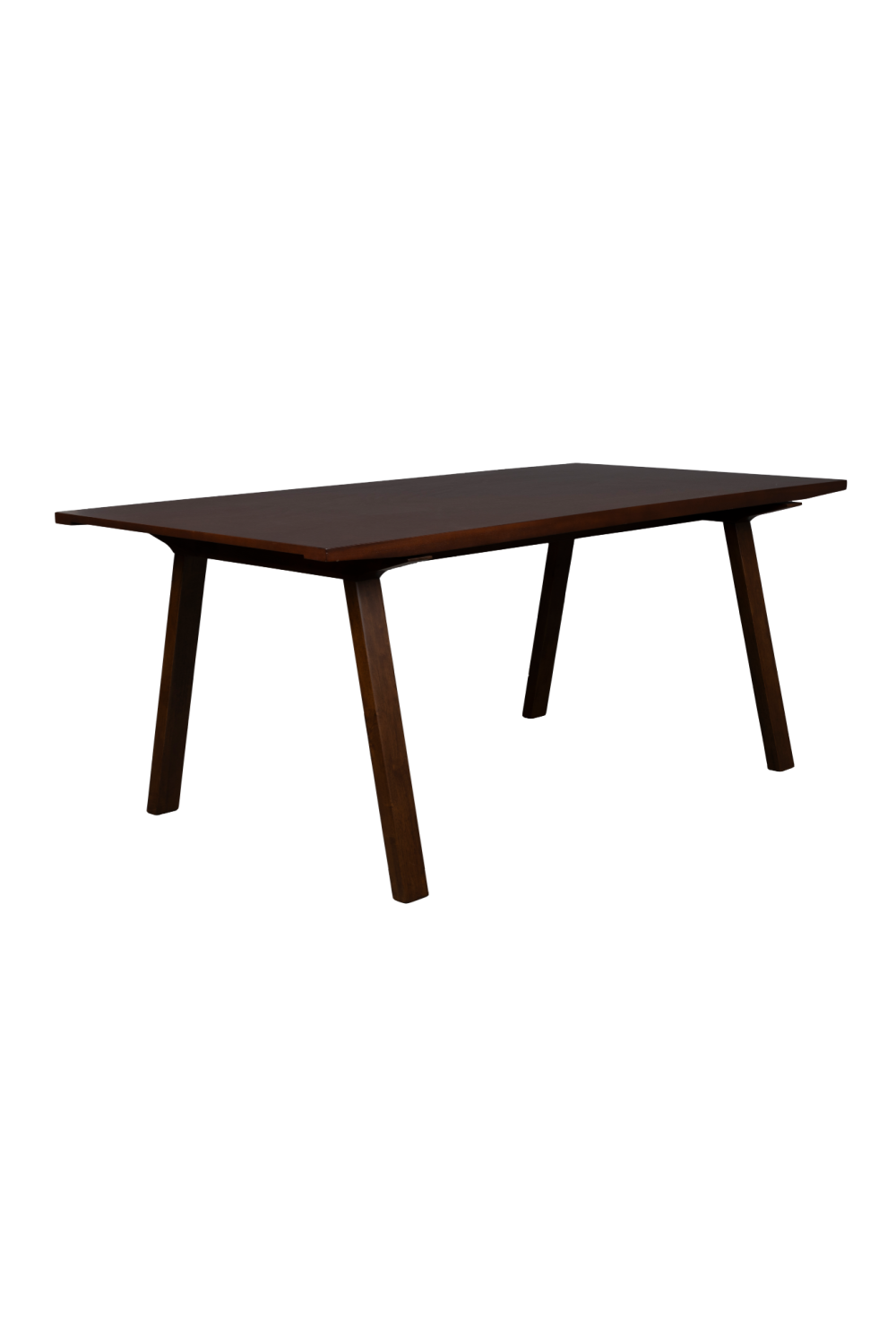 Table à manger en placage de noyer