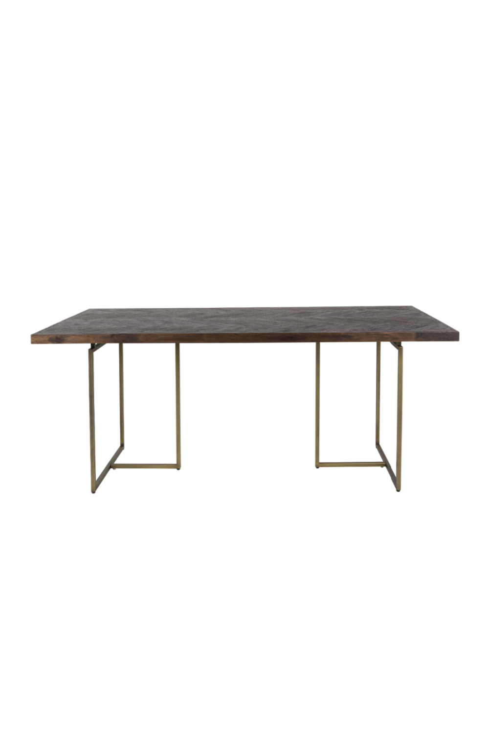Table de salle à manger vintage en laiton M