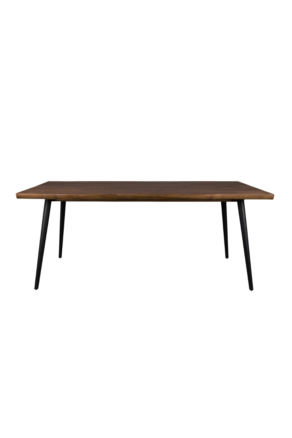 Table de salle à manger en placage de noyer
