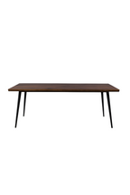Table à manger rectangulaire en noyer L