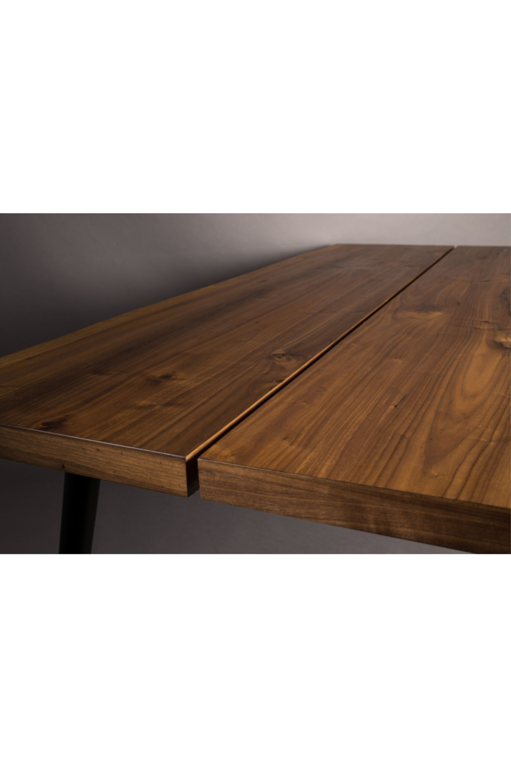Table de salle à manger rectangulaire XL en noyer