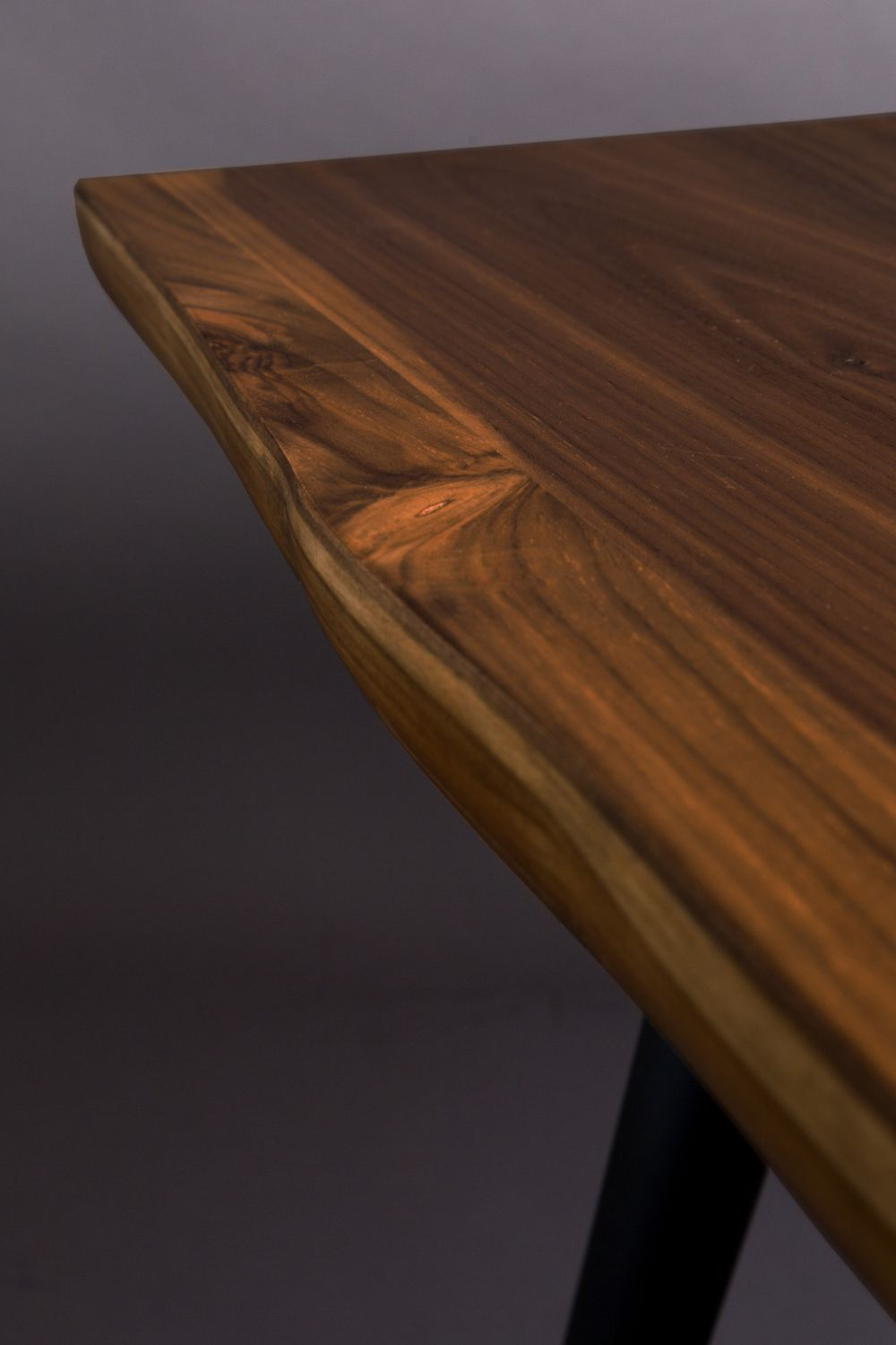 Table de salle à manger rectangulaire XL en noyer