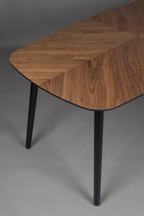 Table à manger rectangulaire en bois