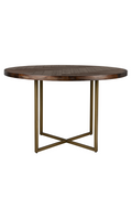 Table de salle à manger ronde en acacia