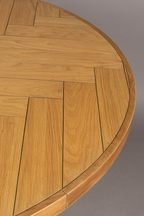 Table de salle à manger ronde en acacia