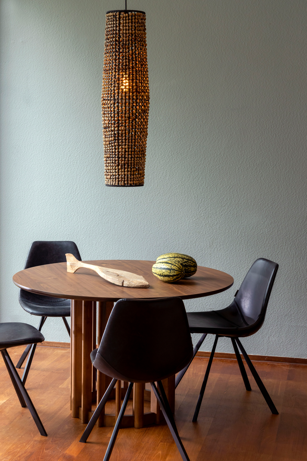 Table de salle à manger moderne Round Oak