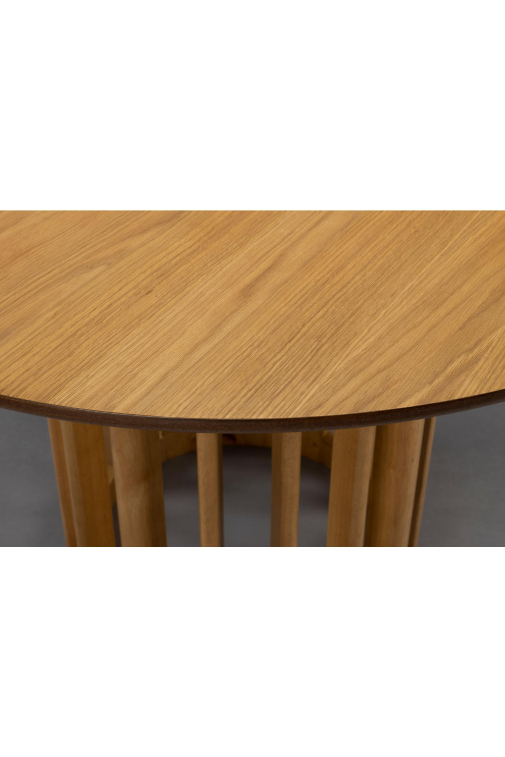 Table de salle à manger moderne Round Oak
