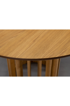 Table de salle à manger moderne Round Oak