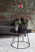Table d'appoint en teck noir