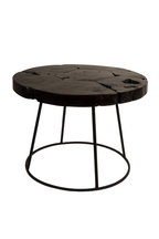 Table d'appoint en teck noir