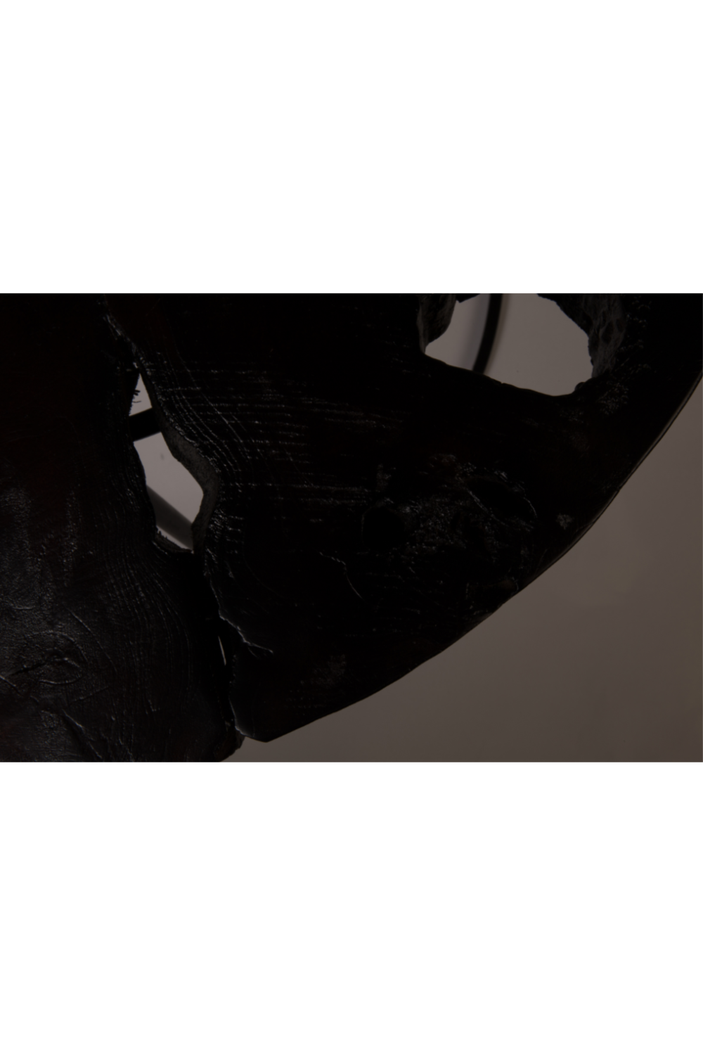 Table d'appoint en teck noir