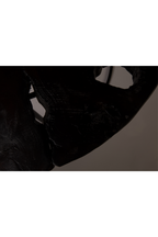 Table d'appoint en teck noir