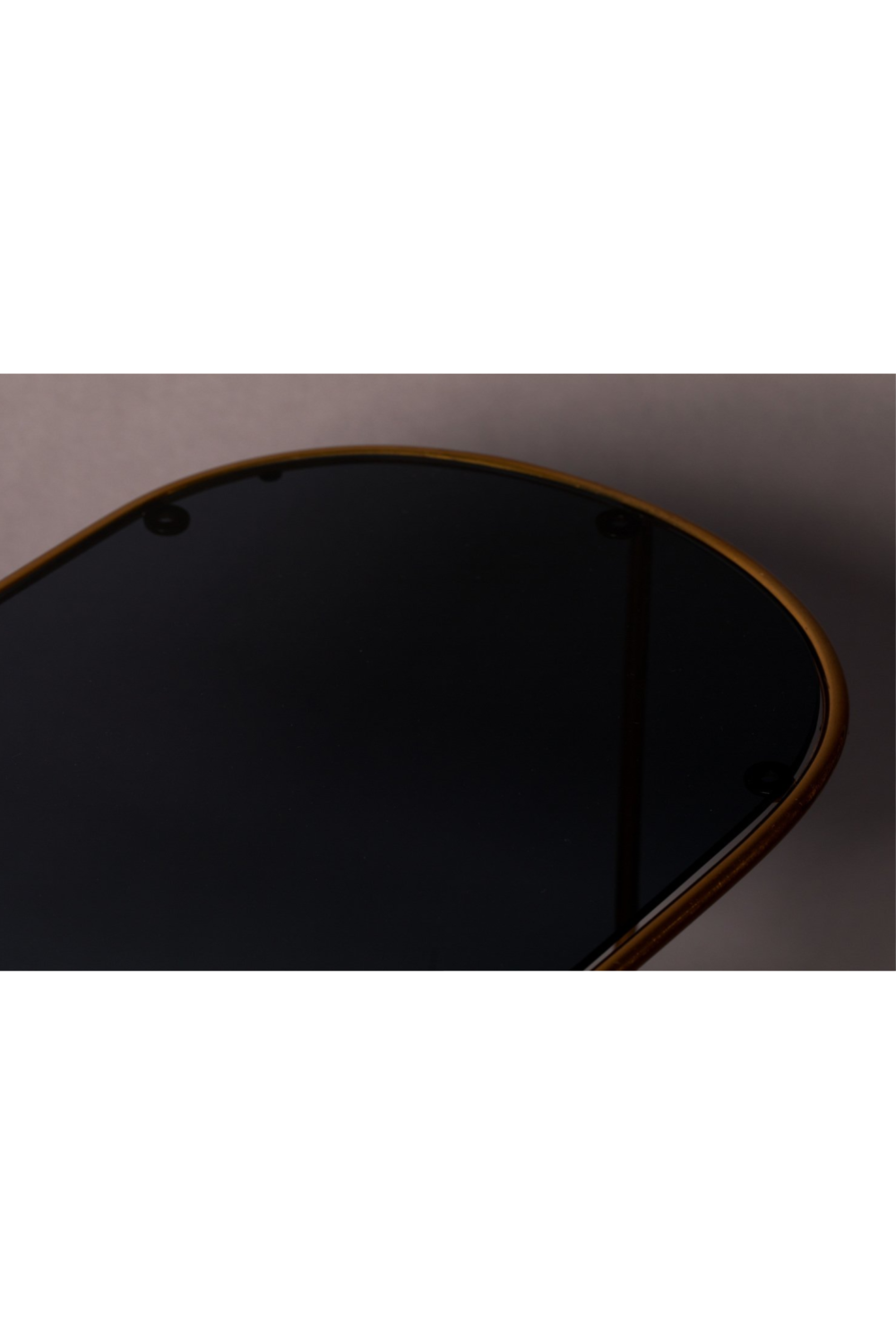 Table d'appoint porte-revues noire