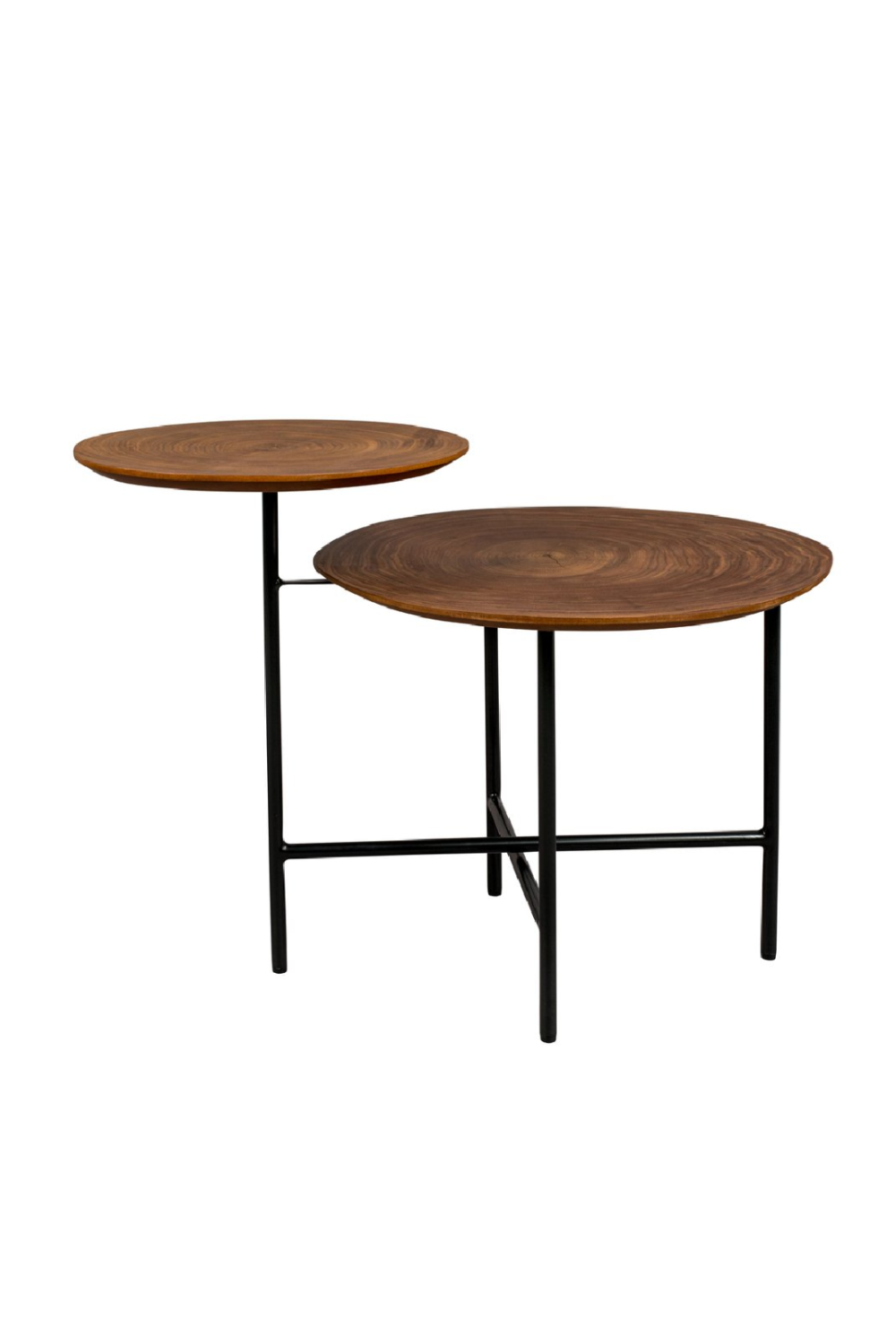 Table gigogne en noyer