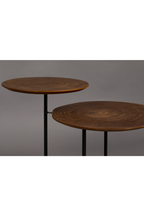 Table gigogne en noyer