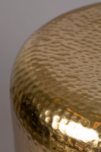 Table d'appoint latérale en verre teinté