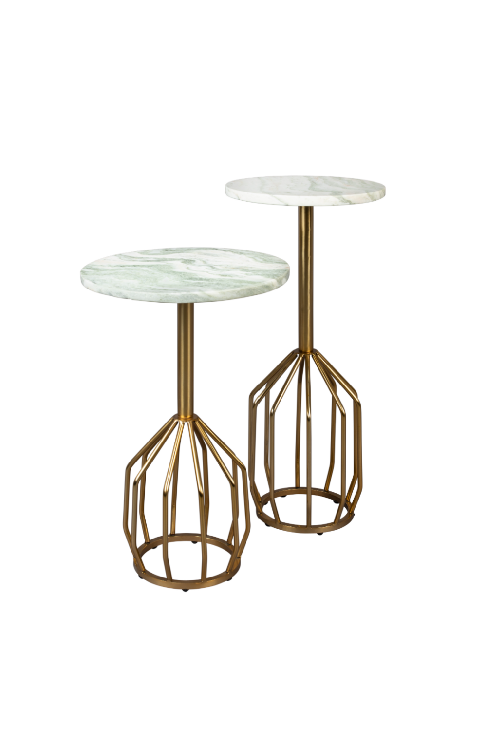 Table d'appoint socle en marbre