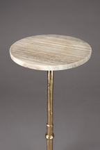 Table d'appoint socle en marbre
