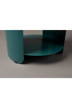 Table d'appoint en acier thermolaqué