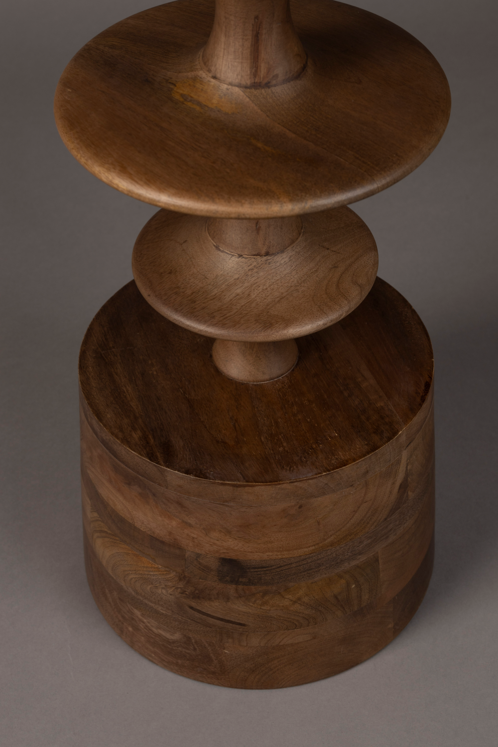 Table d'appoint ronde en bois