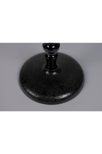 Table d'appoint sur pied noire