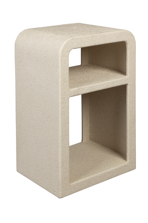 Table de chevet moderne beige