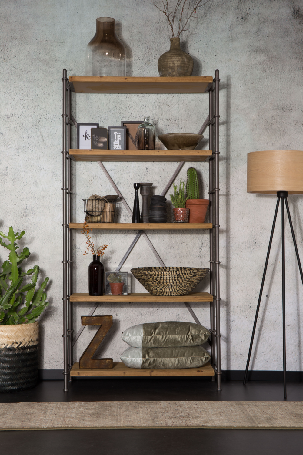 Armoire de rangement à 5 étagères