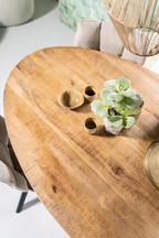 Table à manger en bois de manguier