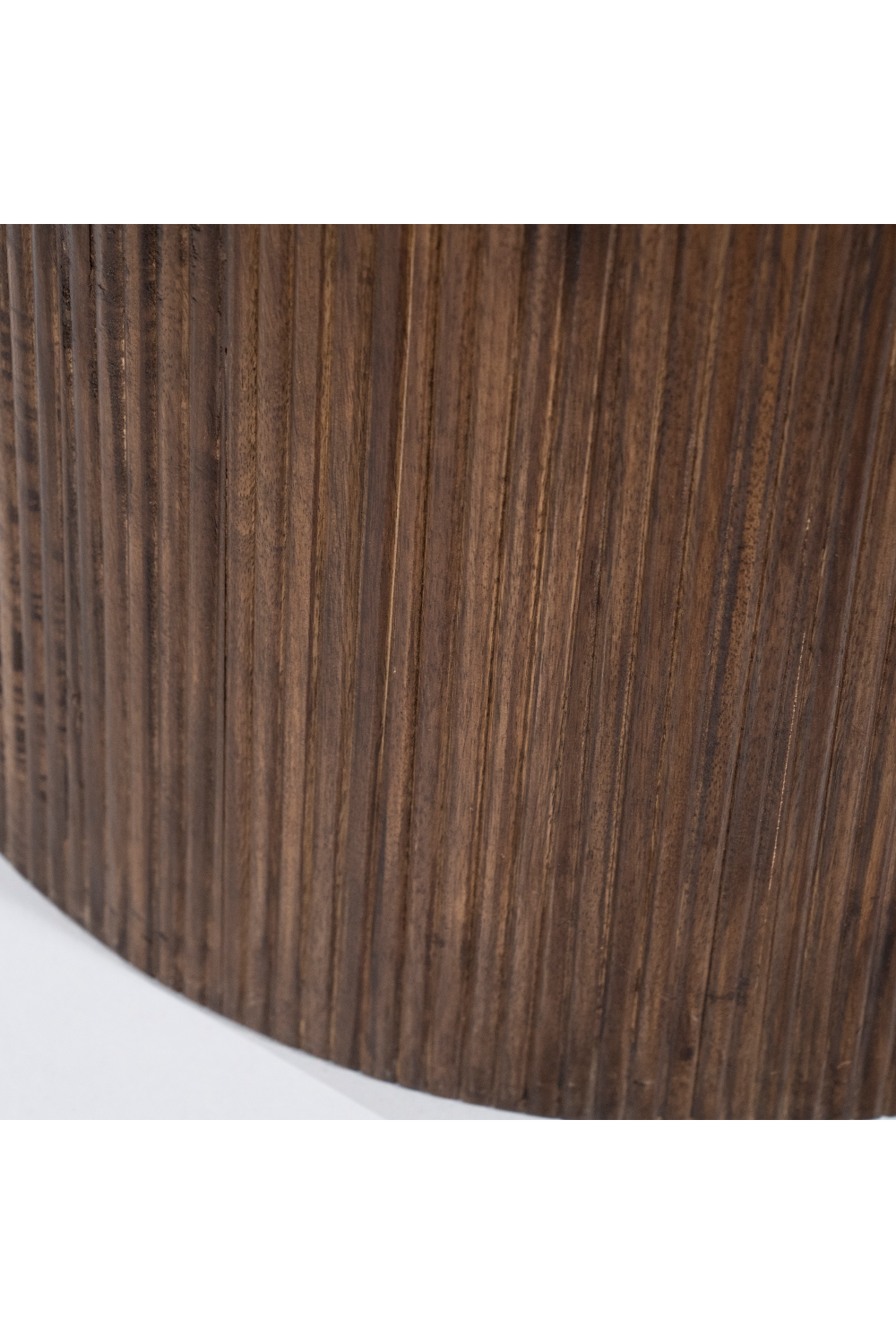 Table d'appoint ronde en marbre noir