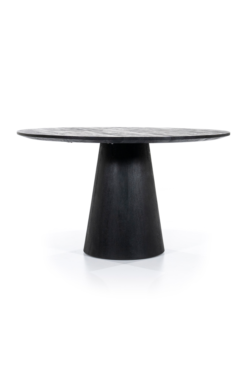 Table à manger sur pied en bois