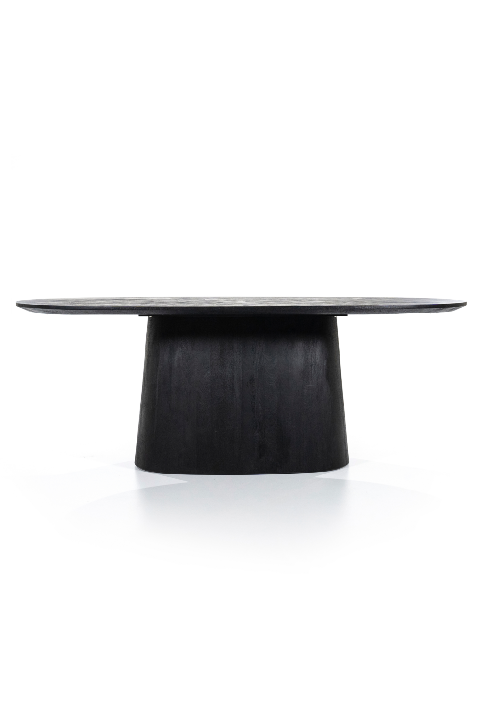 Table à manger piédestal en bois de manguier S