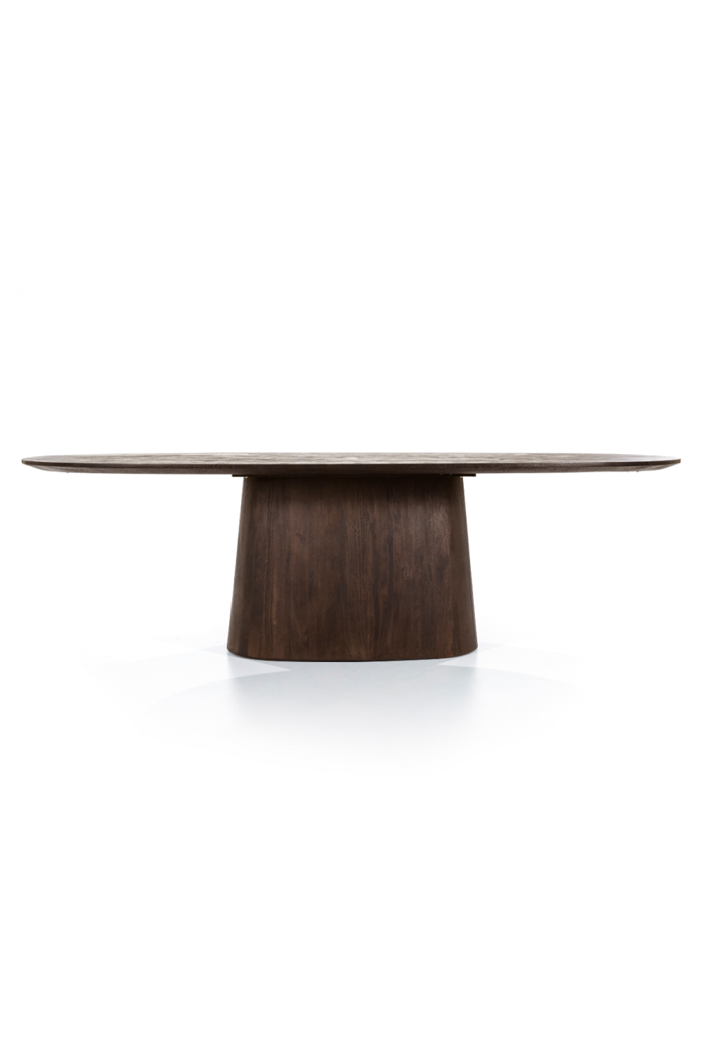 Table de salle à manger sur pied en bois de manguier M